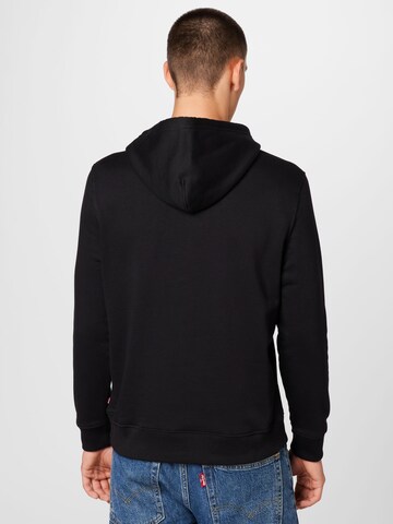juoda LEVI'S ® Megztinis be užsegimo 'LSE T3 Graphic Hoodie'