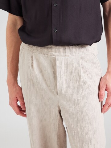 Wide Leg Pantalon TOPMAN en gris