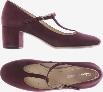 CLARKS Pumps 39,5 in Rot: predná strana