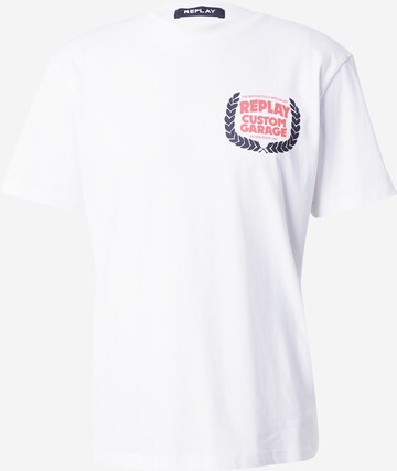 REPLAY T-Shirt in Weiß: predná strana