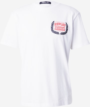 REPLAY - Camisa em branco: frente