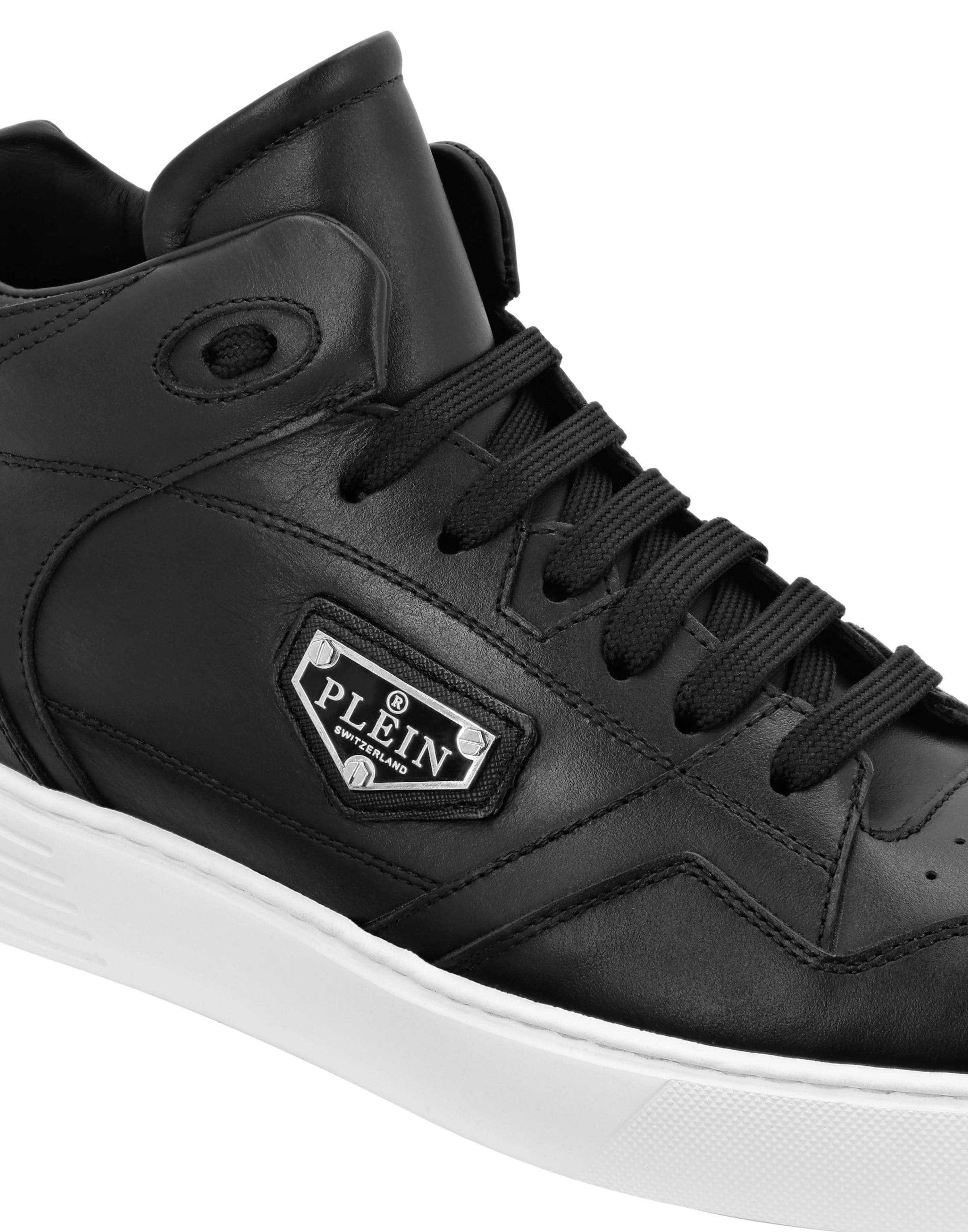Sneaker alta di Philipp Plein in nero