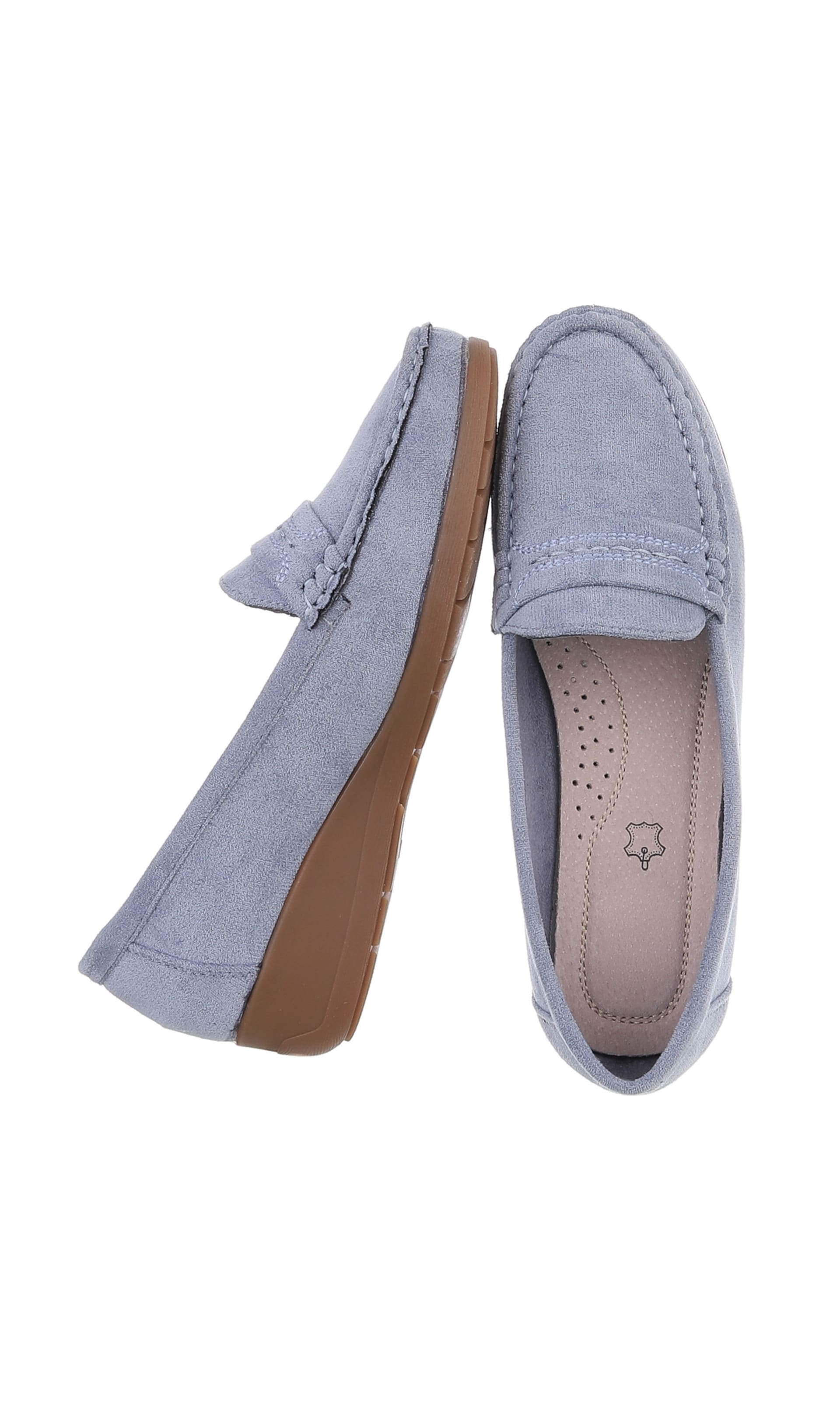 Ital-Design Slipper in Blau