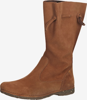 EL NATURALISTA Ankle Boots in Brown: front