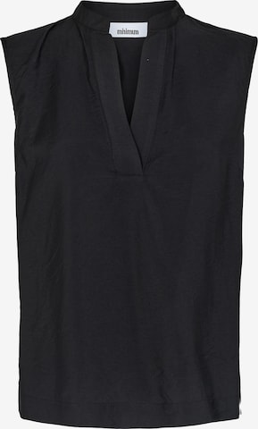 minimum Bluse 'BOLINO' in Schwarz: predná strana