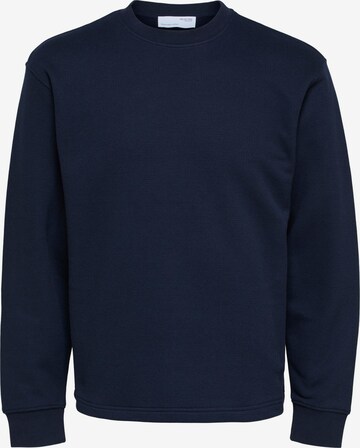 SELECTED HOMME Sweatshirt 'Dimmy' i blå: forside