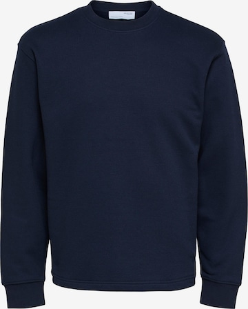 SELECTED HOMME Sweatshirt 'Dimmy' in Blue: front