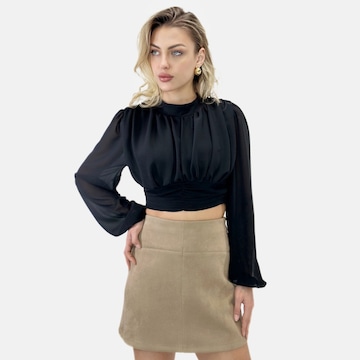 Elara Blouse in Zwart