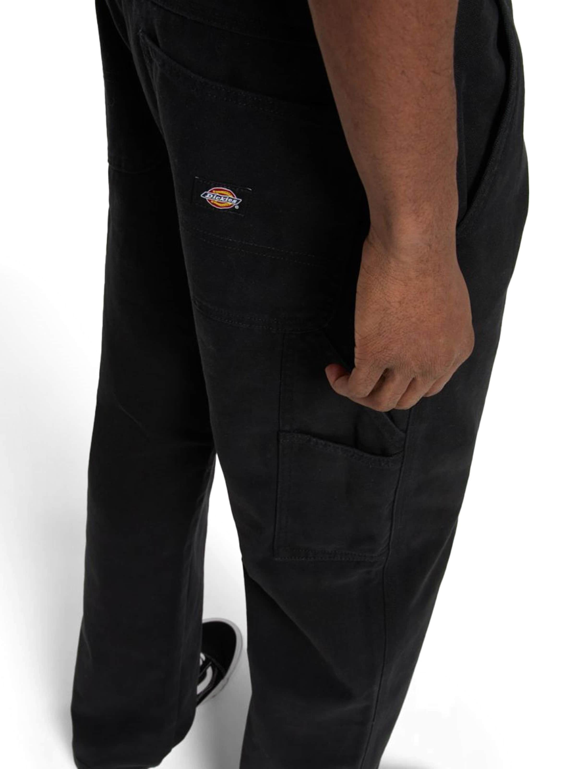 DICKIES Regular Broek 'CARPENTER' in Zwart