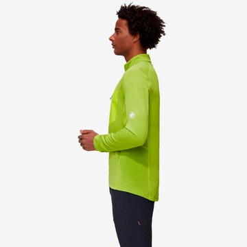 MAMMUT Athletic Sweater 'Aenergy Light' in Green