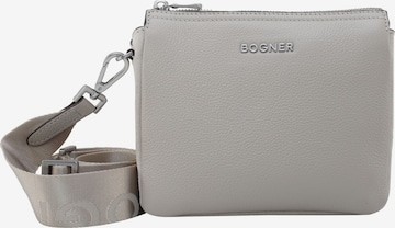 BOGNER Schultertasche 'Banff' in Grau: predná strana