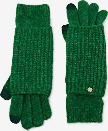 ESPRIT Vingerhandschoenen in Groen: voorkant