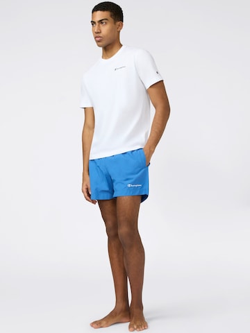 Champion Authentic Athletic Apparel Rövid fürdőnadrágok - kék