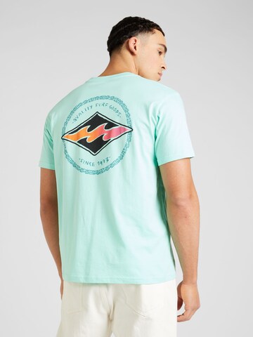 T-Shirt 'ROTOR DIAMOND' BILLABONG en vert : devant