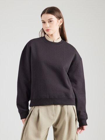 Sweat-shirt 'Savan' Samsøe Samsøe en noir : devant