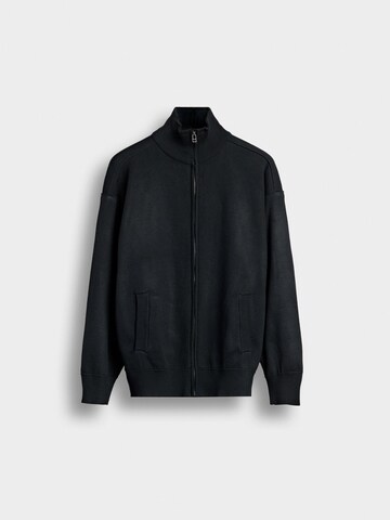 Burocs Strickjacke‌ in Schwarz: Vorderseite
