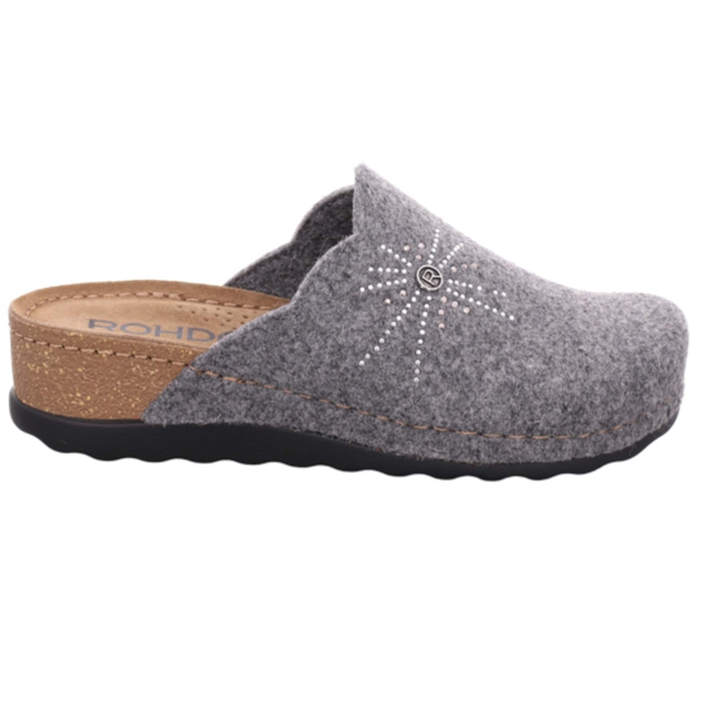 ROHDE Slippers in Grey