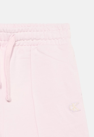 Calvin Klein Jeans Wide leg Byxa i rosa