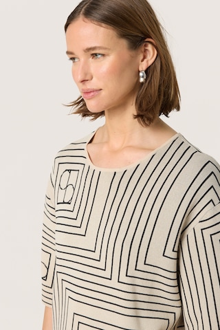 Pull-over 'Indianna Medea' SOAKED IN LUXURY en beige