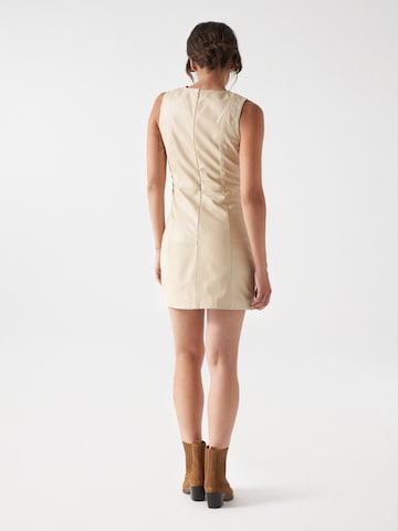 Salsa Jeans Jurk in Beige