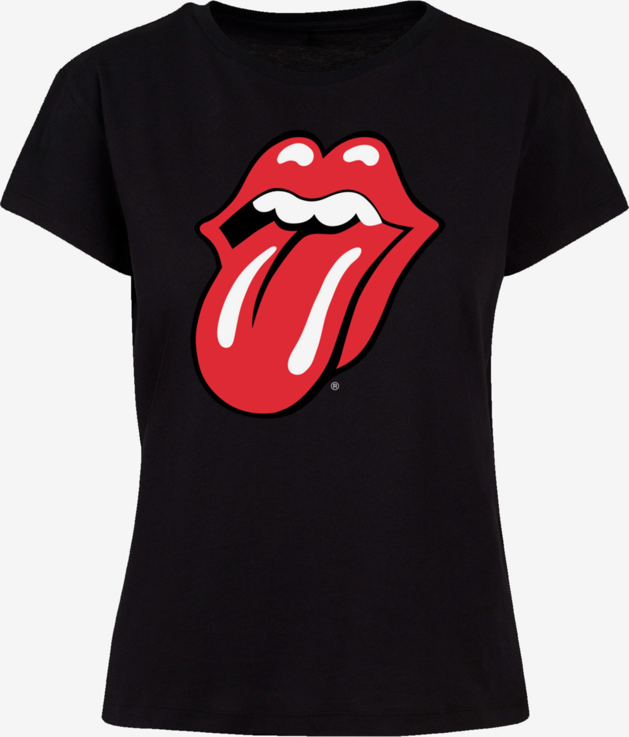 \'The in T-Shirt Stones ABOUT Classic Schwarz | YOU Rolling F4NT4STIC Tongue\'