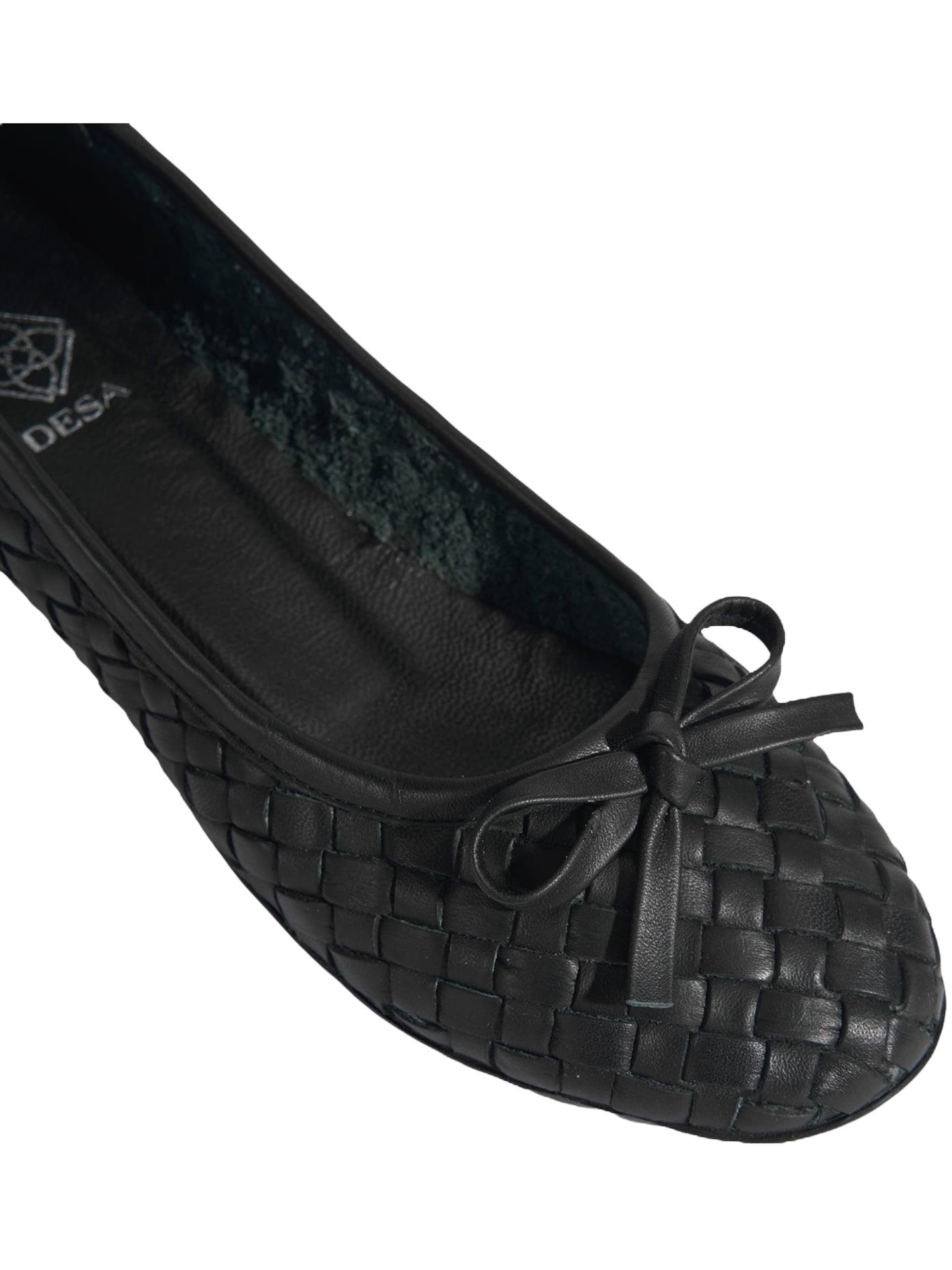 Ballerines 'Ballettschuhe' Desa en noir