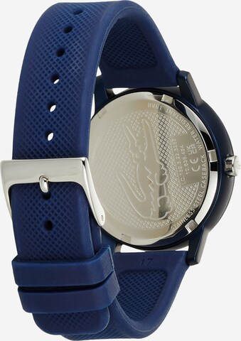 LACOSTE - Reloj analógico en azul: frente