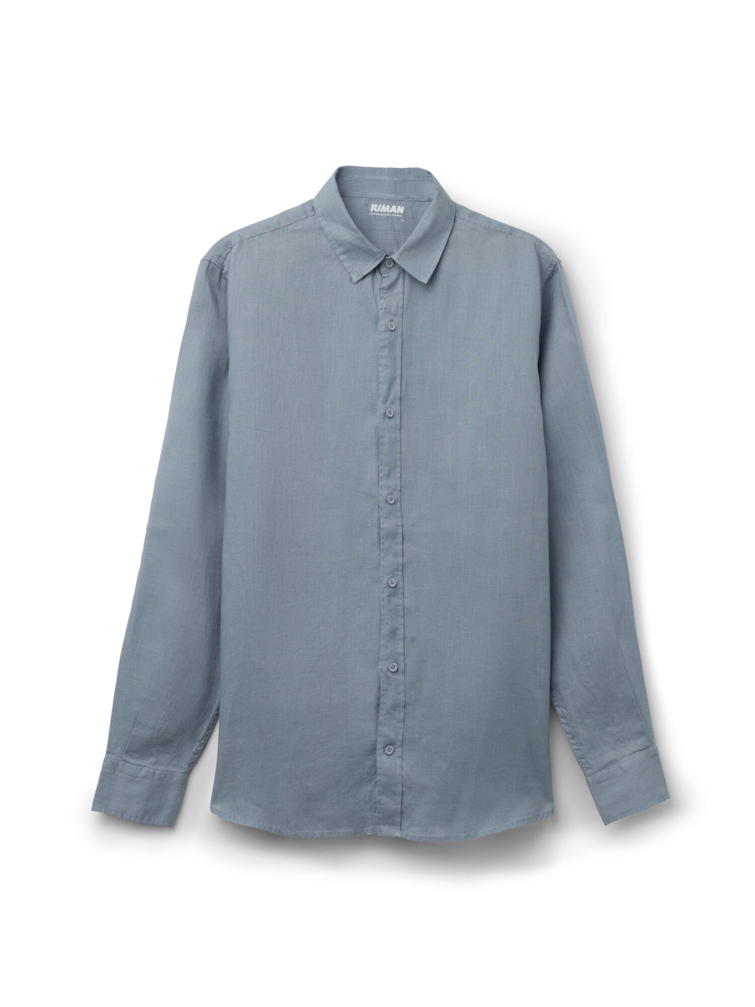 IUMAN Intimissimi Hemd in Blau: Vorderseite