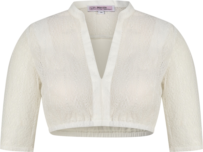 MARJO Trachtenbluse 'Jasmin-Linda' in Offwhite MARJO Trachtenbluse 'Jasmin-Linda' in Offwhite