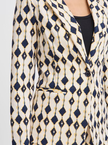 ICHI - Blazer ' IHKATE PRINT ' en beige