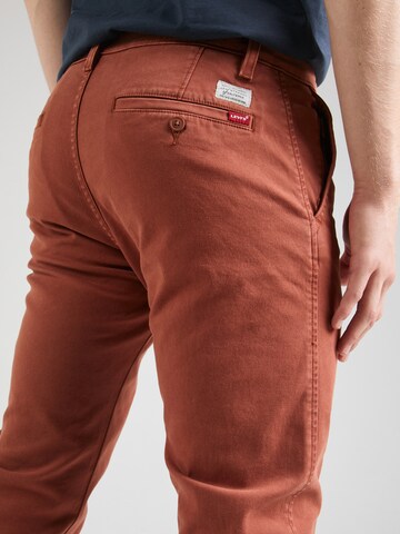 LEVI'S ® Zúžený Chino kalhoty 'XX Chino Std II' – hnědá