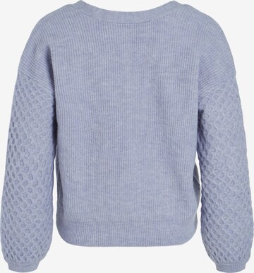 VILA Sweater 'VANNA' in Blue