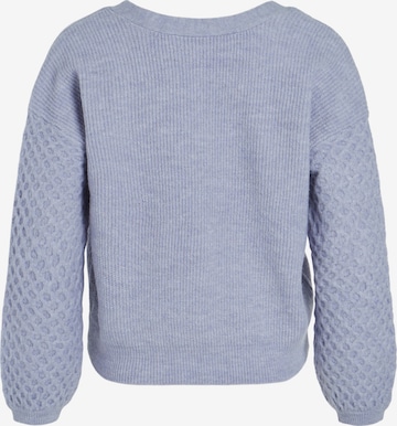 VILA Sweater 'VANNA' in Blue