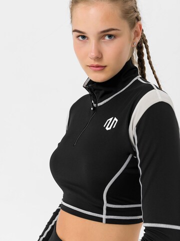 MOROTAI Sporttop 'KANSEI CHROME' in Schwarz