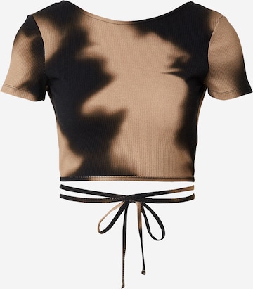 EDITED Shirt 'River' in Brown: front