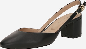 TOMMY HILFIGER Slingpumps in Schwarz: Vorderseite