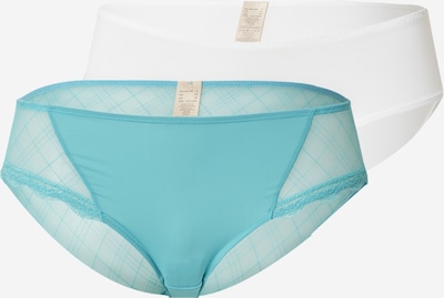 Dorina Slip 'HIPSTER' en jade / blanc, Vue avec produit