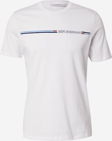 Maglietta di Ben Sherman in bianco: frontale