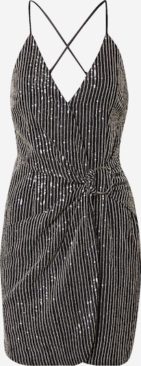 Missguided Kleid in schwarz / silber, Produktansicht