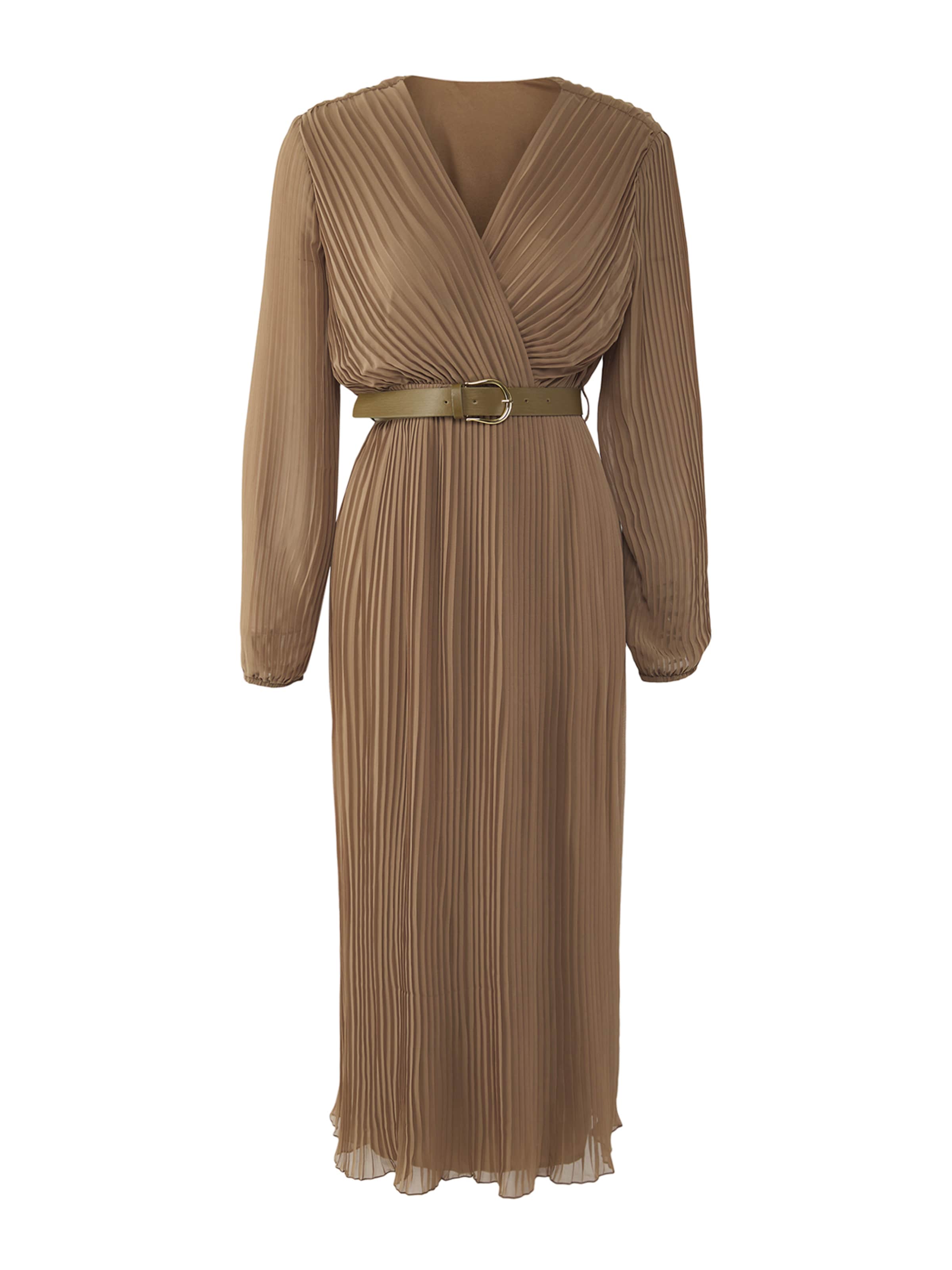 Trendyol Sukienka w kolorze zielony: przód