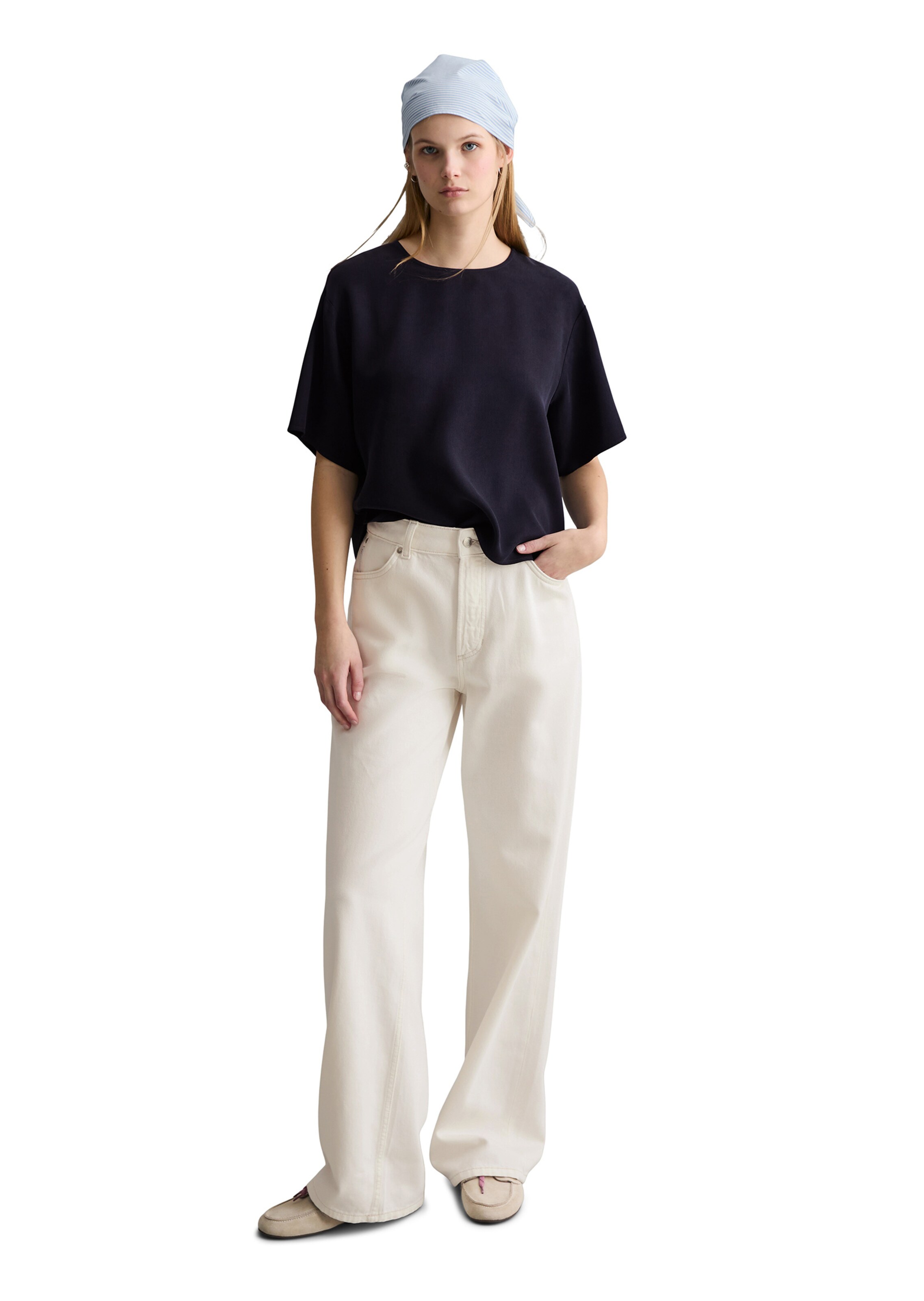 Marc O'Polo DENIM Bluse in Blau