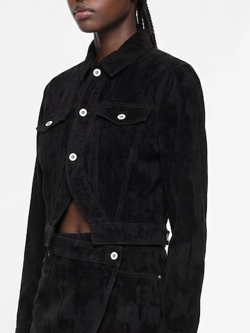 KARL LAGERFELD JEANS Демисезонная куртка в Черный