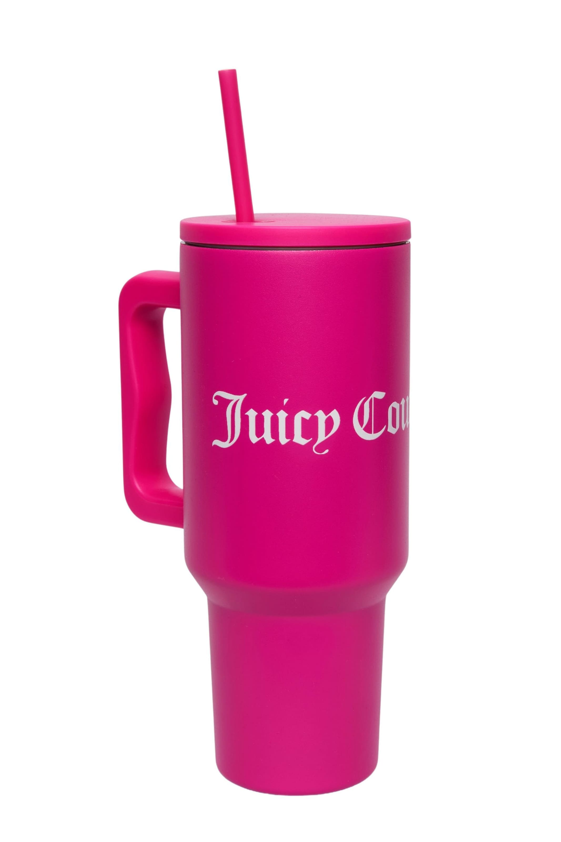 Juicy Couture Trinkbecher in Pink: Vorderseite