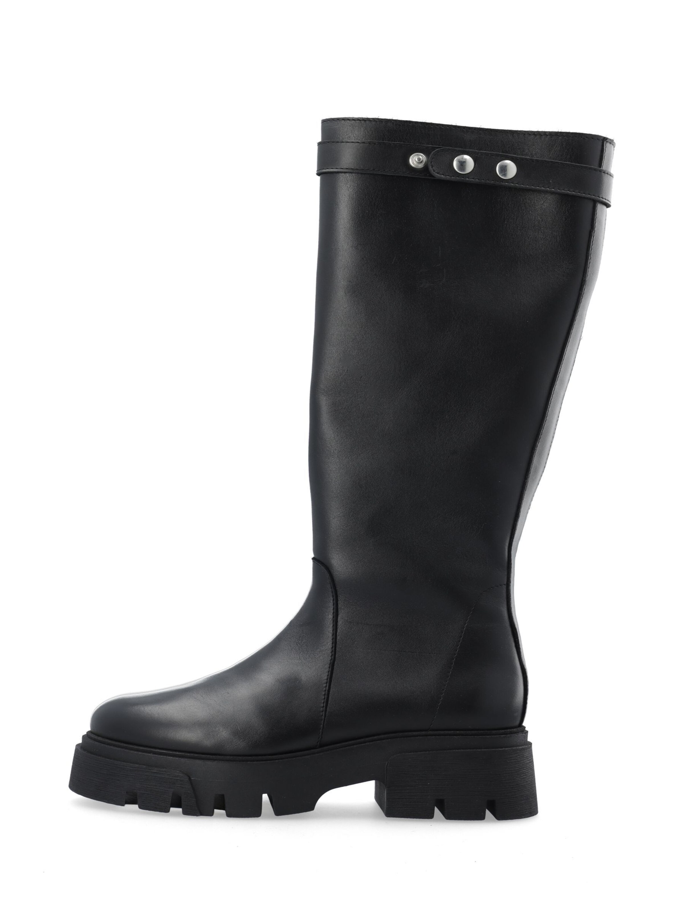 Bottes 'MIA ' Bianco en noir : devant