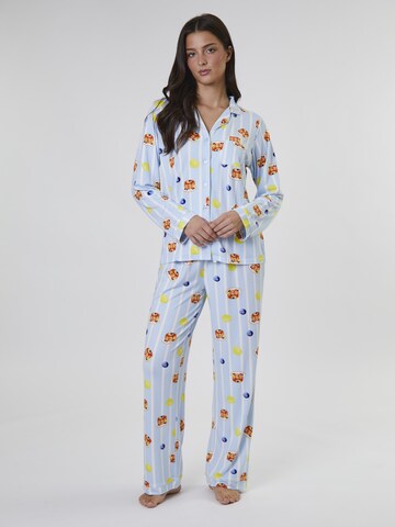 Loungeable Pyjama in Blau