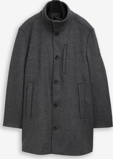 TOM TAILOR Men + Välikausitakki värissä tummanharmaa / musta, Tuotenäkymä