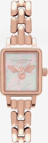 Olivia Burton Uhr in Gold: predná strana