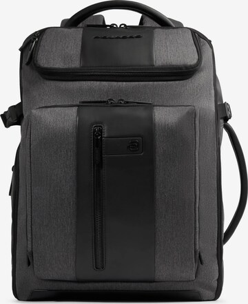 Piquadro Rucksack in Grau: Vorderseite
