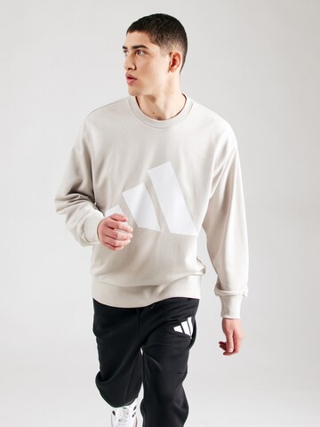 Sweat de sport 'Essentials' ADIDAS SPORTSWEAR en gris : devant
