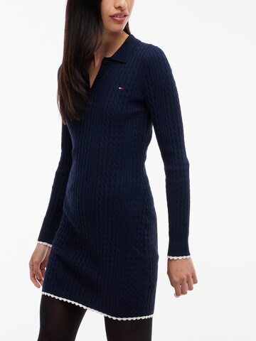 Tommy Jeans Kötött ruhák - kék